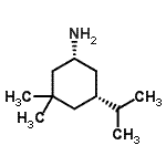 CAS 登录号：226548-67-0， (1R,5R)-5-异丙基-3,3-二甲基环己烷胺
