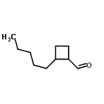 CAS 登录号：226700-90-9， 2-戊基环丁烷甲醛