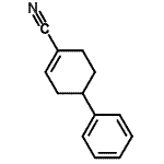 CAS 登录号：22748-63-6， 4-苯基-1-环己烯-1-甲腈