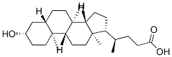 CAS#: 2276-93-9， (3b,5a)-3-Hydroxy-Cholan-24-oic acid