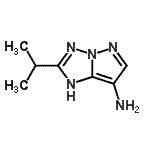 CAS 登录号：227610-60-8， 2-异丙基-1H-吡唑并[1,5-b][1,2,4]三唑-7-胺