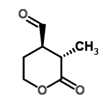 CAS 登录号：227805-00-7， (3S,4R)-3-甲基-2-氧代四氢-2H-吡喃-4-甲醛
