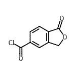 CAS 登录号：227954-90-7， 1-氧代-1,3-二氢-2-苯并呋喃-5-甲酰氯