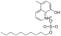 CAS#: 22816-64-4， 8-Hydroxy-5-Methylquinolinium Decyl Sulphate