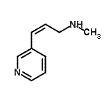 CAS 登录号：228271-84-9， (2Z)-N-甲基-3-(3-吡啶基)-2-丙烯-1-胺
