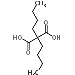 CAS#: 2283-16-1， Dibutylmalonic Acid