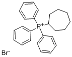结构式 CAS# 22836-06-2, (环庚基)-三苯基鏻溴化物