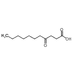 CAS 登录号：22847-06-9， 4-氧代十一烷酸
