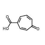 CAS 登录号：22855-63-6， 5-氧代-1,3,6-环庚三烯-1-羧酸