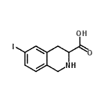 CAS 登录号：228728-11-8， 6-碘-1,2,3,4-四氢-3-异喹啉羧酸