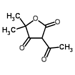 CAS 登录号：22884-84-0， 3-乙酰基-5,5-二甲基-2,4(3H,5H)-呋喃二酮