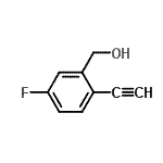 CAS 登录号：229028-01-7， (2-乙炔基-5-氟苯基)甲醇