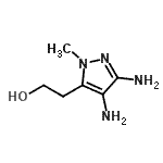 CAS 登录号：229028-77-7， 2-(3,4-二氨基-1-甲基-1H-吡唑-5-基)乙醇