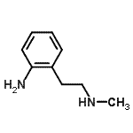 CAS 登录号：22908-49-2， 2-[2-(甲基氨基)乙基]苯胺