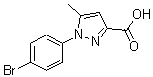 CAS#: 229163-39-7， 1-(4-Bromophenyl)-5-Methyl-1H-Pyrazole-3-Carboxylic Acid