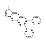 CAS 登录号：229182-53-0， 6,7-二苯基-1H-咪唑并[4,5-g]喹喔啉