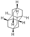 结构式 CAS# 2292-79-7, 十氢-3,5,1,7-[1,2,3,4]丁烷四基萘