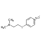 CAS 登录号：22929-87-9， N,N-二甲基-2-[(1-氧代-4-吡啶基)硫基]乙胺