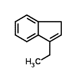 CAS 登录号：2294-91-9， 3-乙基-1H-茚
