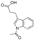 CAS 登录号：22949-13-9， 3-(1-乙酰基吲哚-3-基)丙酸