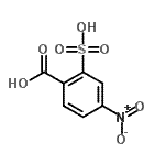 CAS 登录号：22952-26-7， 4-硝基-2-磺基苯甲酸