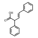 CAS 登录号：23044-69-1， (3E)-2,4-二苯基-3-丁烯酸