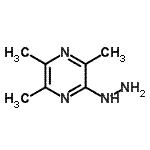 CAS 登录号：23126-98-9， 2-肼基-3,5,6-三甲基吡嗪