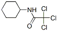 结构式 CAS# 23144-68-5, 2,2,2-三氯-N-环己基乙酰胺