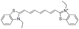 CAS 登录号：23178-68-9， 3,3'-二乙基硫杂三碳菁