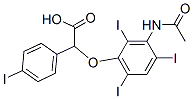 CAS#: 23189-41-5， 2-[3-(Acetylamino)-2,4,6-Triiodophenoxy]-2-(4-Iodophenyl)Acetic Acid