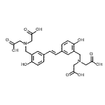 CAS 登录号：23191-11-9， 2,2',2'',2'''-{(E)-1,2-乙烯二基二[(6-羟基-3,1-亚苯基)甲烯次氮基]}四乙酸