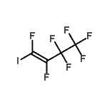 结构式 CAS# 231953-39-2, (1Z)-1,2,3,3,4,4,4-七氟-1-碘-1-丁烯