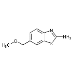 CAS 登录号：232282-44-9， 6-(甲氧基甲基)-1,3-苯并噻唑-2-胺