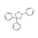CAS 登录号：23246-12-0， 3,3,5-三苯基-1,2,4-三氧杂环戊烷