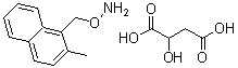 CAS 登录号：23247-36-1， 萘甲羟胺苹果酸盐