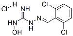 CAS 登录号：23256-40-8， 3-[(2,6-二氯苯基)亚甲基]-N-羟基氨基胍单盐酸盐