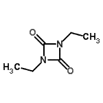CAS 登录号：23336-34-7， 1,3-二乙基-1,3-二吖丁啶-2,4-二酮