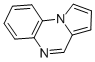 structure of CAS# 234-95-7, Pyrrolo[1,2-a]Quinoxaline;Zinc04007913;Sr-01000625621-2;Inchi=1/C11h8n2/C1-2-6-11-10(5-1)12-8-9-4-3-7-13(9)11/H1-8