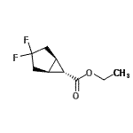 CAS 登录号：234085-27-9， 乙基(1R,5S,6R)-3,3-二氟双环[3.1.0]己烷-6-羧酸酯