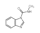 CAS 登录号：23475-48-1， N-甲基-1H-苯并咪唑-1-甲酰胺