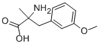 CAS 登录号：2349-31-7， 2-氨基-3-(3-甲氧基苯基)-2-甲基丙酸