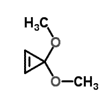 CAS 登录号：23529-83-1， 3,3-二甲氧基环丙烯