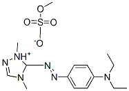 CAS 登录号：23532-28-7， 5-[[4-(二乙基氨基)苯基]偶氮]-1,4-二甲基-1H-1,2,4-三唑鎓硫酸甲酯盐