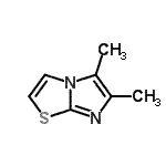 CAS 登录号：23576-87-6， 5,6-二甲基咪唑并[2,1-b][1,3]噻唑