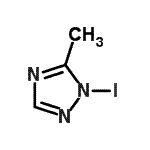 CAS 登录号：23579-75-1， 1-碘-5-甲基-1H-1,2,4-三唑