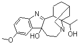 CAS 登录号：23627-68-1， (2S)-1,2,3,4,4abeta,5,6,7,7a,12bbeta-十氢-4alpha-(1-羟基乙基)-9-甲氧基-2alpha,5alpha-甲桥吲哚并[3,2-d][1]苯并氮杂卓-7alpha-醇