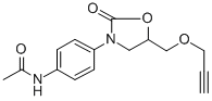 CAS 登录号：23699-81-2， 4'-[2-氧代-5-[(2-丙炔基氧基)甲基]-3-恶唑烷基]乙酰苯胺