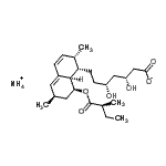 CAS 登录号：237073-64-2， 铵(3R,5R)-7-[(1S,2S,6R,8S,8aR)-2,6-二甲基-8-{[(2S)-2-甲基丁酰基]氧基}-1,2,6,7,8,8A-六氢-1-萘基]-3,5-二羟基庚烷酸酯
