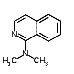 CAS 登录号：23724-92-7， N,N-二甲基-1-异喹啉胺