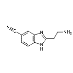 CAS 登录号：237429-65-1， 2-(2-氨基乙基)-1H-苯并咪唑-5-甲腈